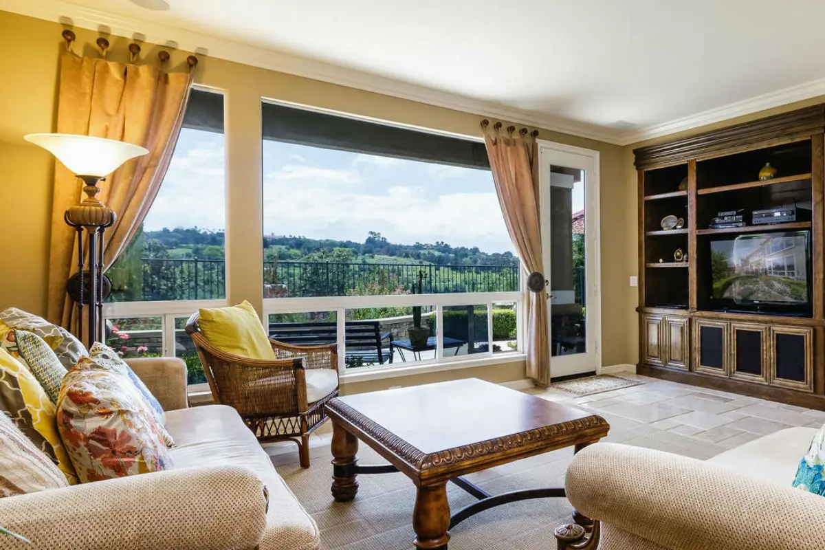 Beautiful Living room with balcony