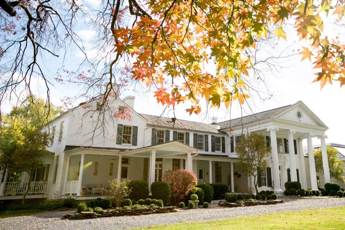 Classical Architecture with garden