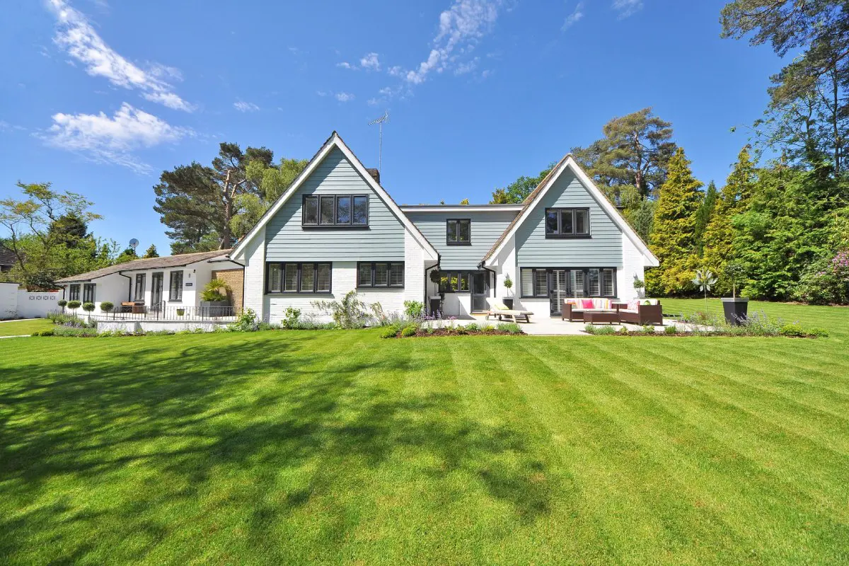 Beautiful residential home exterior